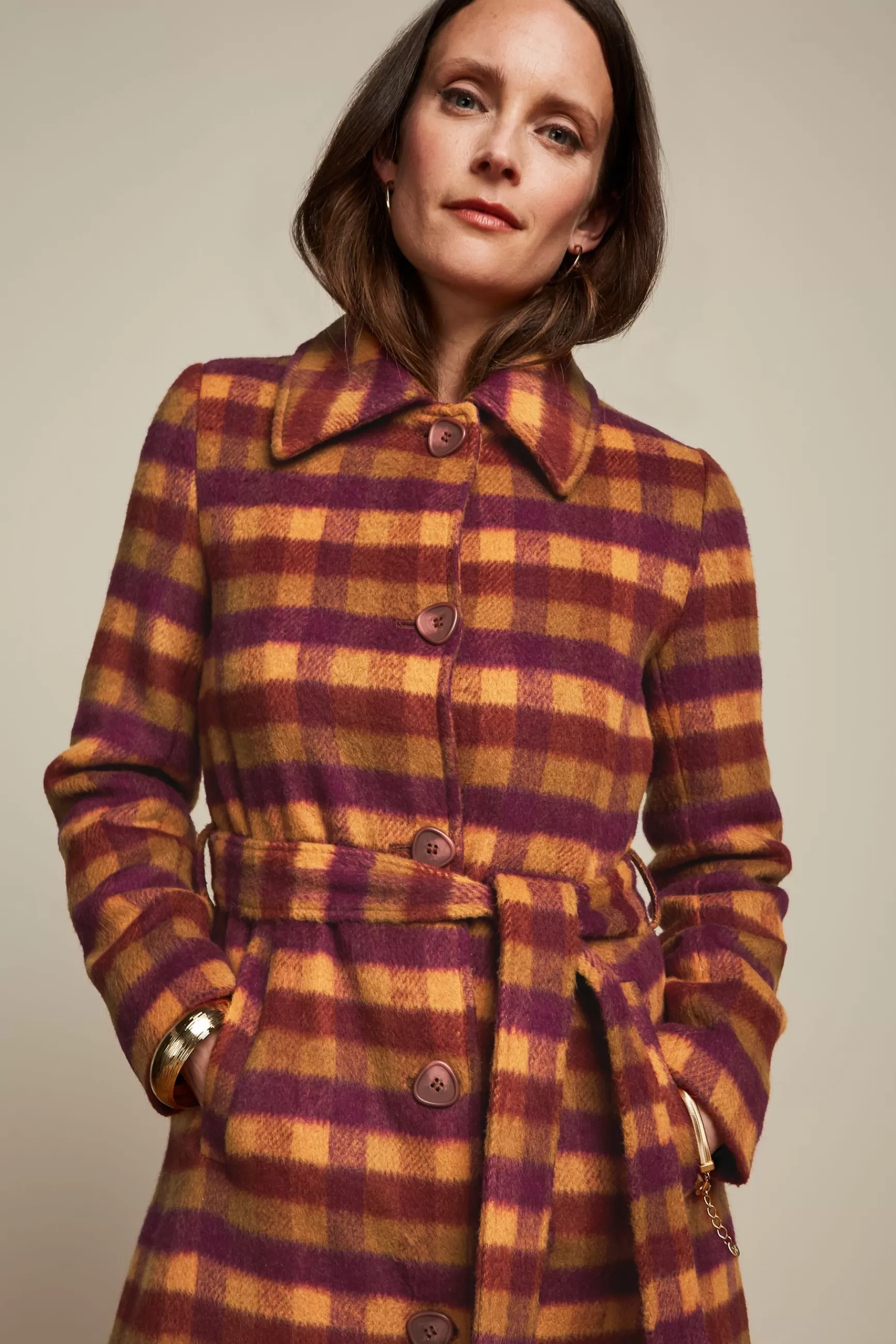 Arabella Coat Wylde Check^King Louie Outlet